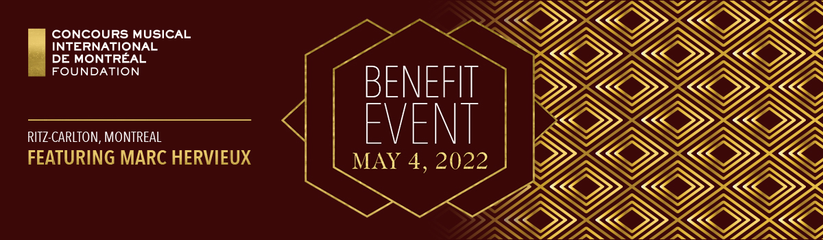 2022 Benefit Event of the CMIM Foundation - May 4, 2022 - Ritz-Carlton, Montréal featuring Marc Hervieux